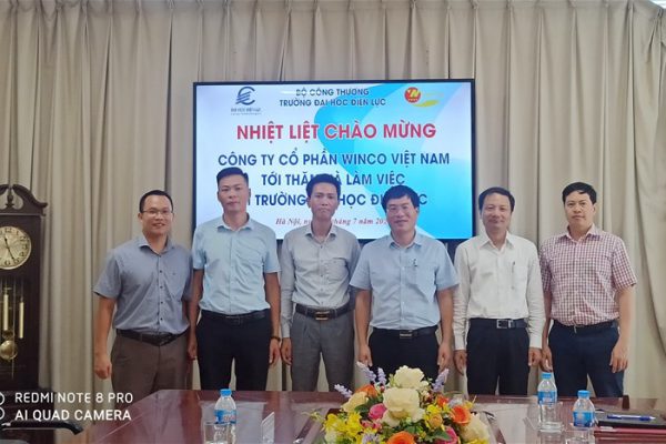 Công ty CP Winco Việt Nam tới thăm và làm việc tại Trường Đại học Điện lực